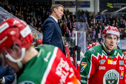 Frölundas tränare Roger Rönnberg