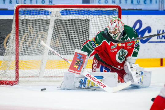 Frölundas målvakt Frans Tuohimaa