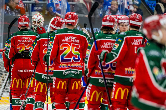 Frölunda spelade jublar