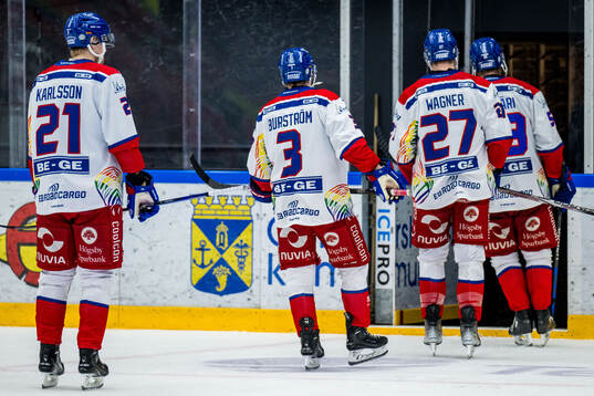 Oskarshamns Hampus Karlsson, Niclas Burström och Austin