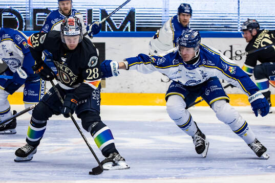 Växjös Hugo Gustafsson och Leksands Carter Ashton