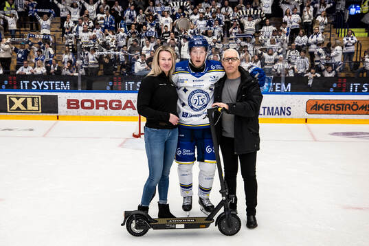 Leksands Kalle Östman utsedd till matchens lirare