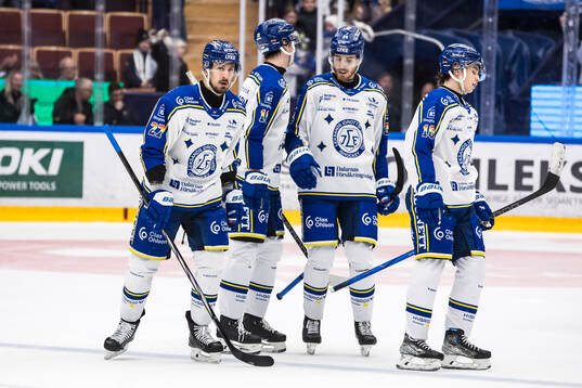 Leksands Marek Hrivik jubel