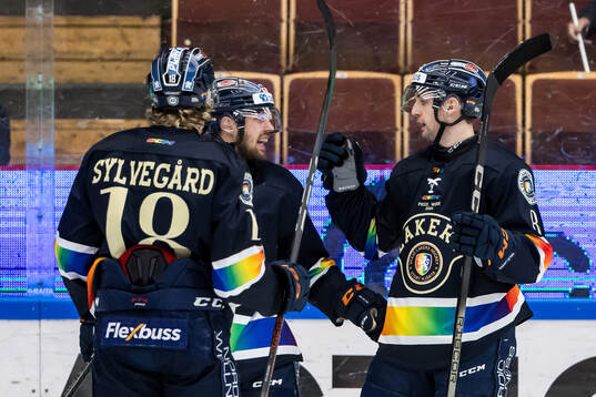 Växjös Zachary Giuttari jublar
