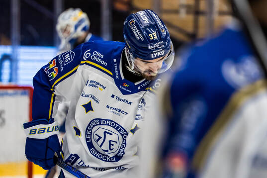 Leksands Eddie Larsson deppar