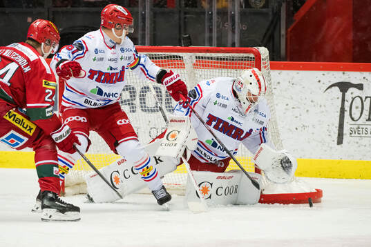 Timrås målvakt Jacob Johansson