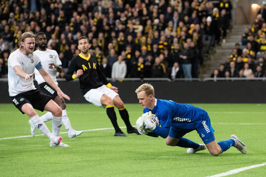 Örebros målvakt Malte Påhlsson