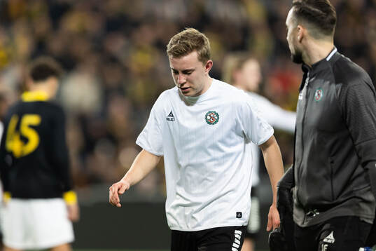 Örebros Valgeir Valgeirsson har ont