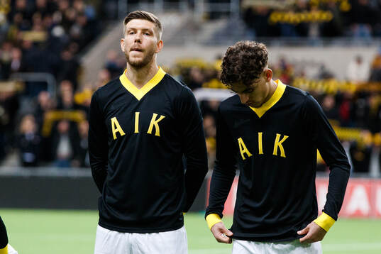 AIKs Anton Salétros och Taha Ayari