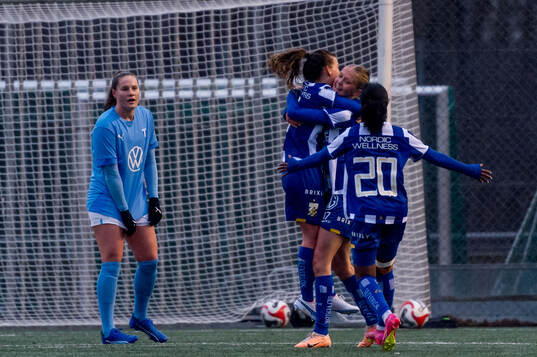 IFK Göteborgs Filippa Andersson jublar