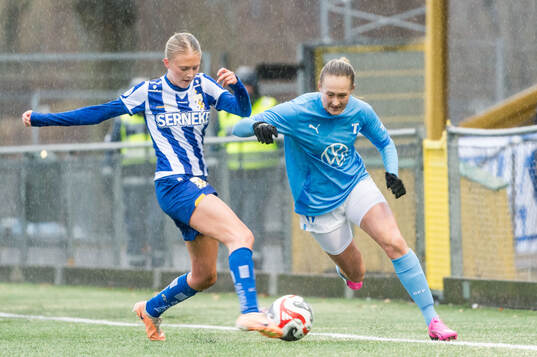 IFK Göteborgs Filippa Andersson och Malmö FFs Sanna