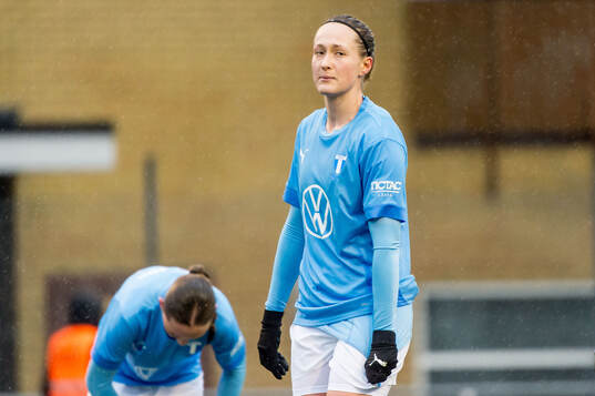 Malmö FFs Sanna Kullberg deppar