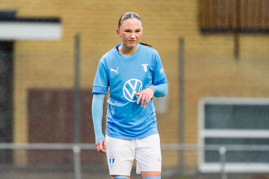 Malmö FFs Nova Rolfsson deppar