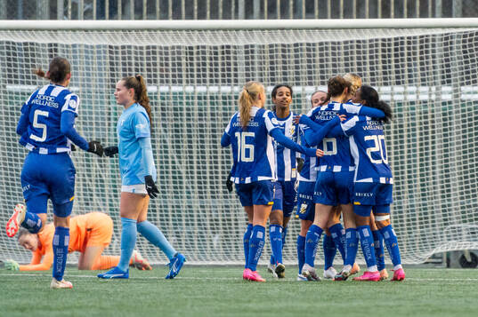 IFK Göteborgs Filippa Andersson jublar