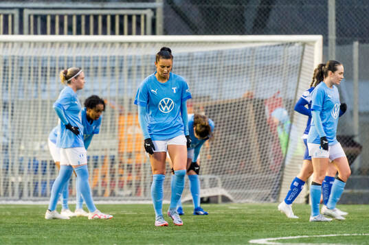 Malmö FFs Malin Gunnarsson deppar