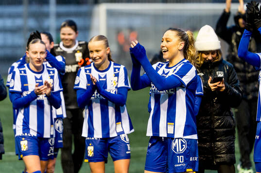 IFK Göteborgs Ebba Fjordskär jublar