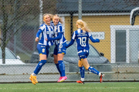 IFK Göteborgs Ebba Fjordskär jublar