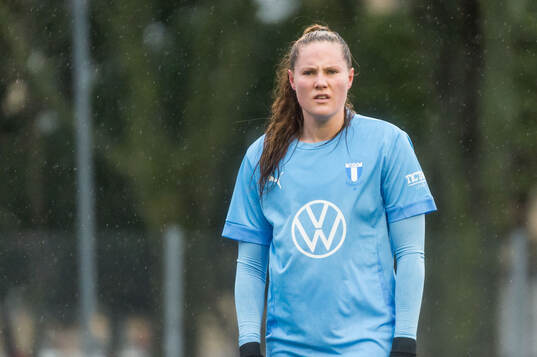 Malmö FFs Linnea Svensson deppar