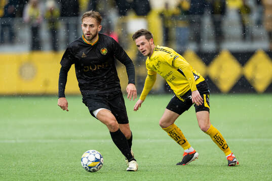 GAISs Jack Cooper-Love och Elfsborgs Jens Jakob Dyhr