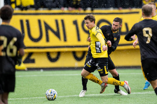 under fotbollsmatchen i Svenska Cupen mellan Elfsborg och