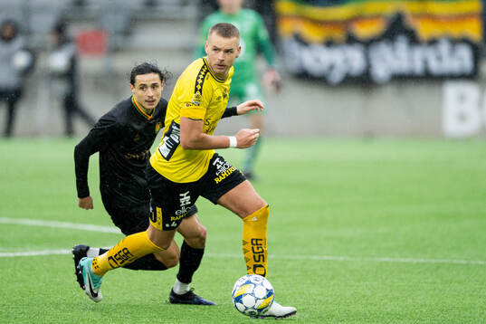 GAISs Amin Boudri och Elfsborgs Gustav Henriksson