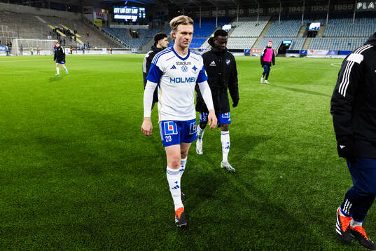 IFK Norrköpings Daniel Fritz Eid deppar