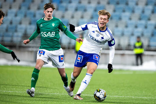 Brages Johan Arvidsson IFK Norrköpings Isak Andri