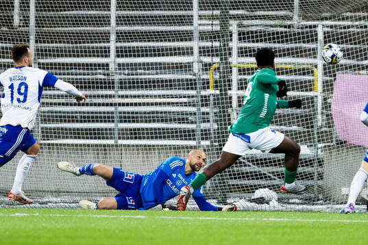 IFK Norrköpings målvakt Oscar Jansson
