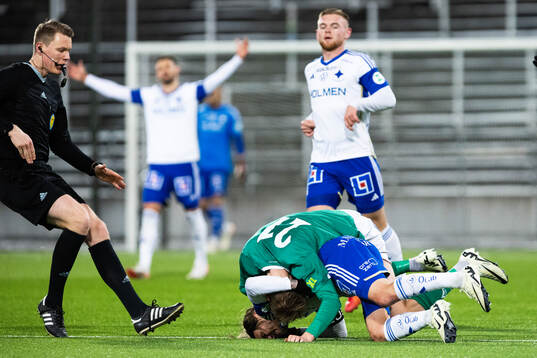IFK Norrköpings Arnor Traustason och Brages Henry Sletsjøe