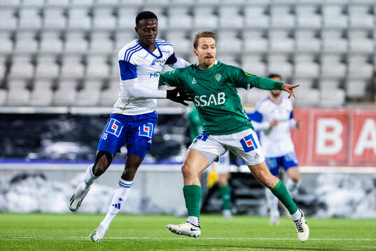 IFK Norrköpings Stephen Bolma och Brages Jacob Stensson