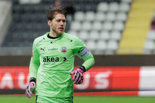 Helsingborgs målvakt Kalle Joelsson