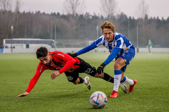 Nordic Uniteds Johannes Tahan och IFK Göteborgs Arbnor