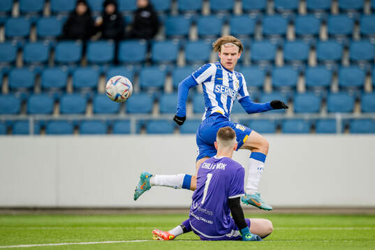 Nordic Uniteds målvakt Angelo Melkemichel och IFK