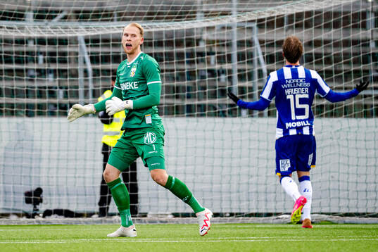 IFK Göteborgs målvakt Pontus Dahlberg deppar