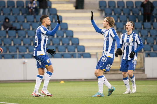 IFK Göteborgs Thomas Santos jublar