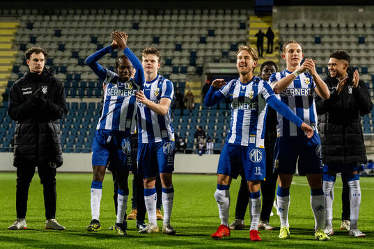 IFK Göteborgs Kolbeinn Thordarson och Malick Junior