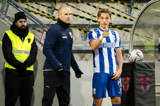 IFK Göteborgs tränare Jens Berthel Askou och Linus