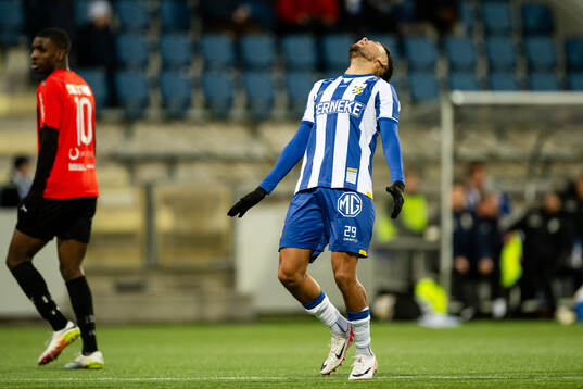 IFK Göteborgs Thomas Santos reagerar