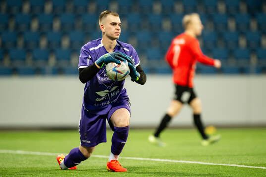 Nordic Uniteds målvakt Angelo Melkemichel