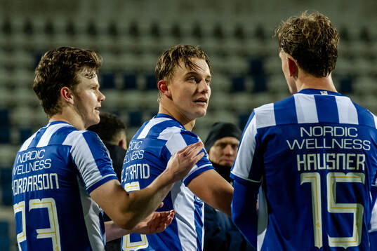 IFK Göteborgs Linus Carlstrand jublar