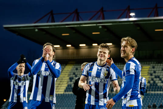 IFK Göteborgs Gustav Svensson, Kolbeinn Thordarson och