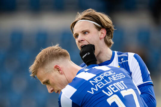 IFK Göteborgs Oscar Wendt och Oscar Pettersson deppar