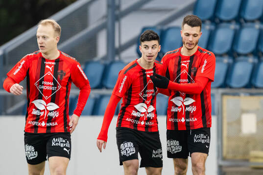 Nordic Uniteds Johannes Tahan jublar