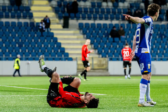 Nordic Uniteds Jonathan Gursac har ont
