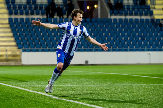 IFK Göteborgs Kolbeinn Thordarson jublar