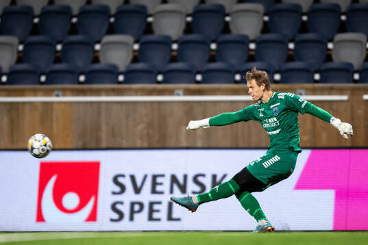 Sirius målvakt Jakob Tånnander