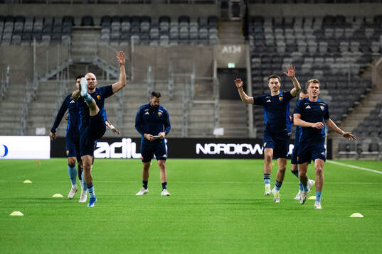 Djurgårdens Marcus Danielson, Miro Tenho och Rasmus