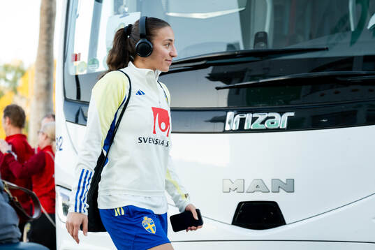 Rusul Rosa Kafaji of the women's national football team of