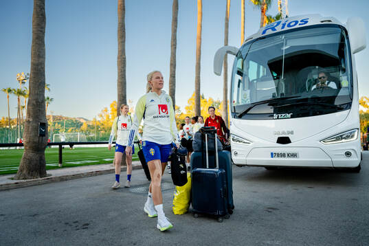 Josefine Rybrink of the women's national football team of