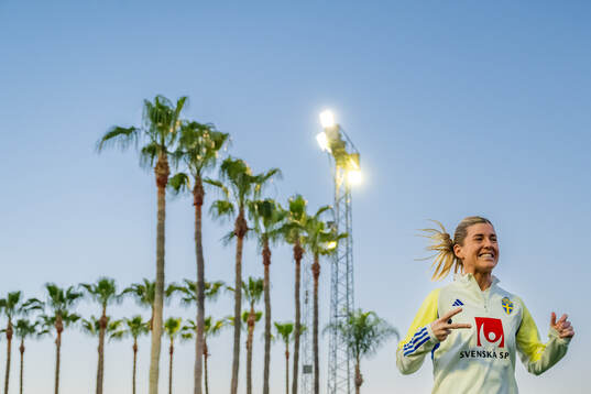 Olivia Schough of the women's national football team of